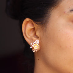 Radiant Blossom MOP with Gleam Pendant Set