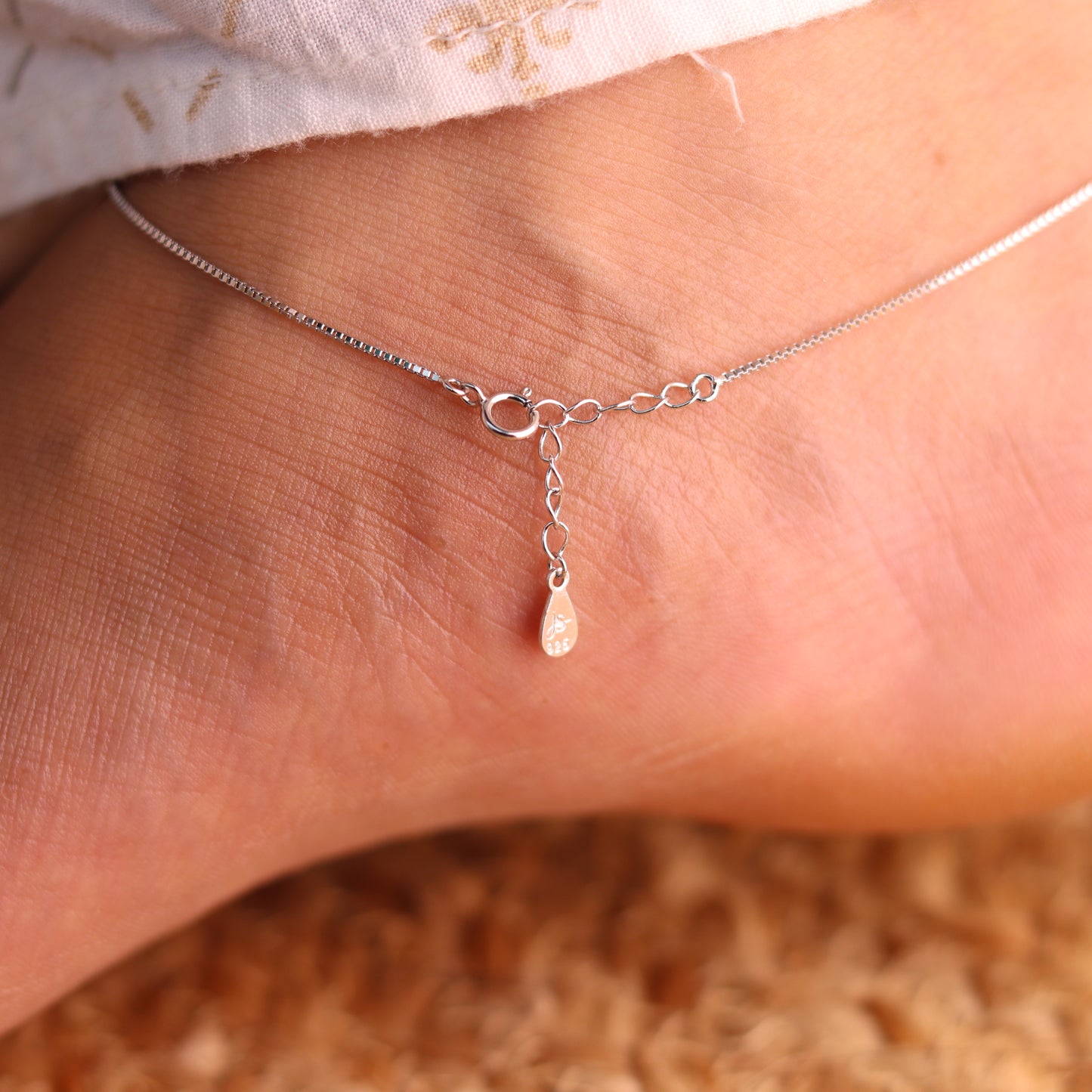 Charmarc Silver Payal for Women
