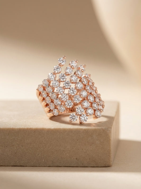 Pure elegance silver rings for women