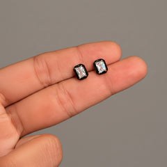 Aura Silver Stud