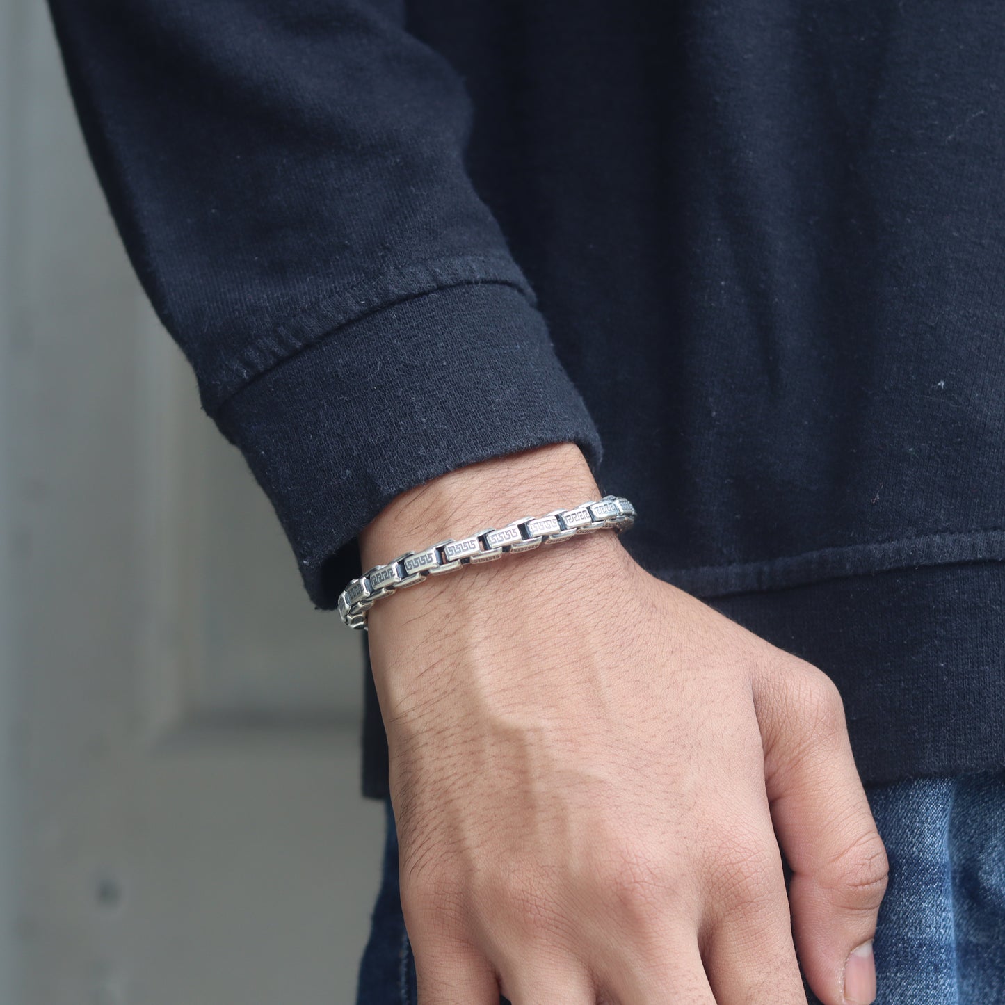 Sterling Silver Sentinel Bracelet