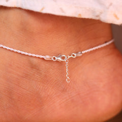 Silver Dhara payal