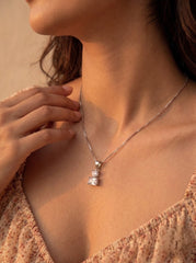 Elowen Silver Pendant set for women