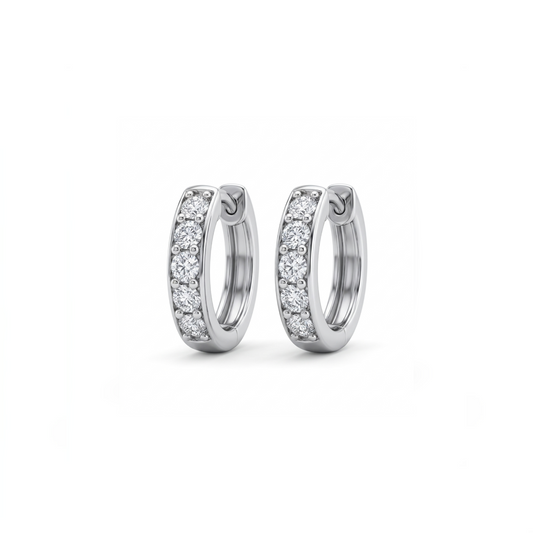 Luxe shine silver Bali for women
