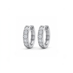 Luxe shine silver Bali for women