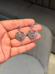 Auralyn silver earrings