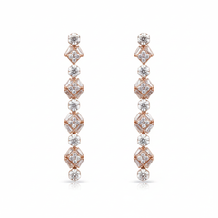 Glowra silver earrings