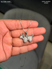 Puplinks silver chain pendant