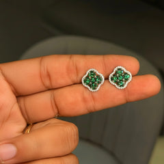 Rina Luxe silver Stud