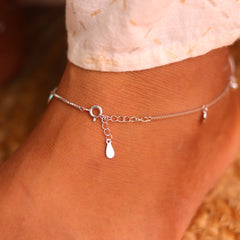 Silver TwinkLeaf payal