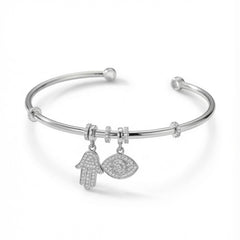 Varnika silver kada for women