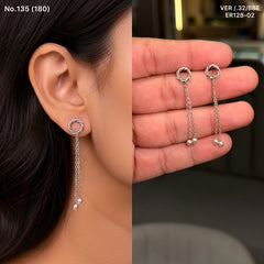 Nritya Nupur silver earrings