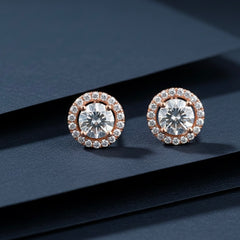 Lira gleam silver stud