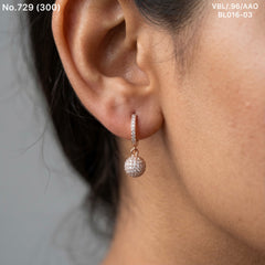 Pearl aura silver Bali for women