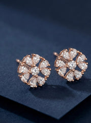 Sanya moon silver stud