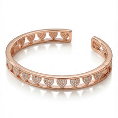 Tradition twist silver kada for women