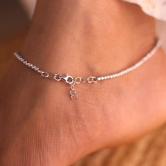 Nova Silver Payal for Women