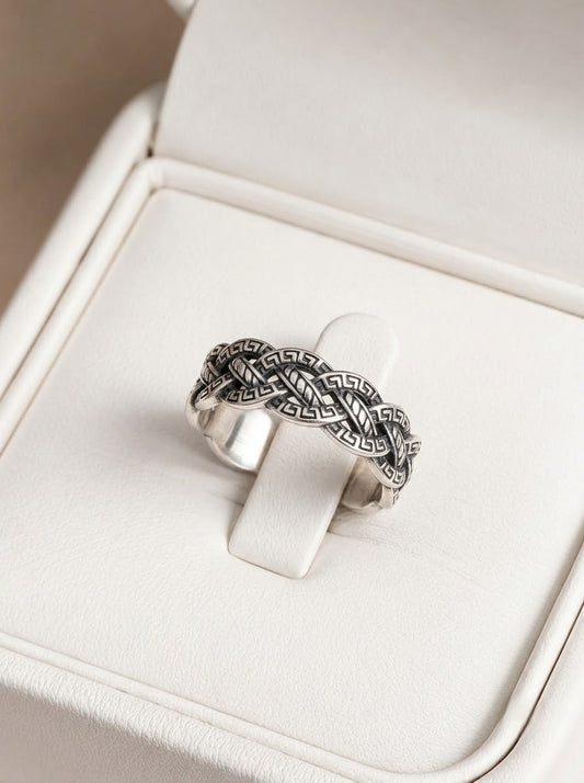 Nobel silver men’s ring