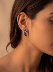 Alina spark silver pendant set for women