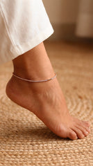BlocAura Rose Gold Payal for Women