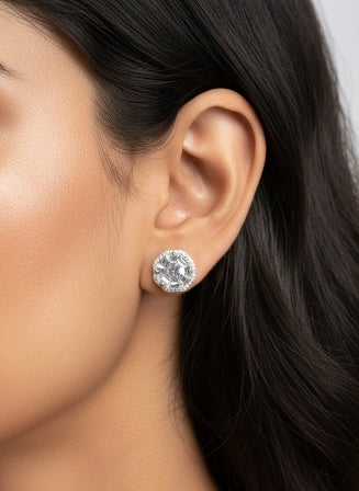 Amaira Glint silver Stud