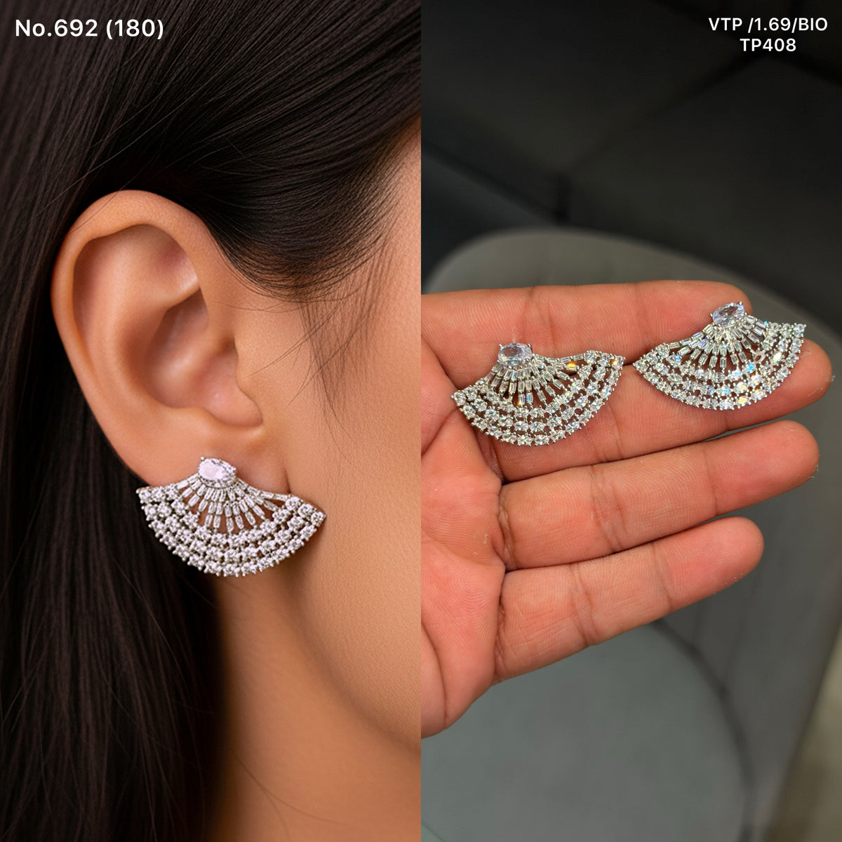 Tejasvi edge silver tops