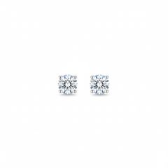 Micro shine silver stud