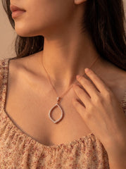 Lunessa silver pendant set for women