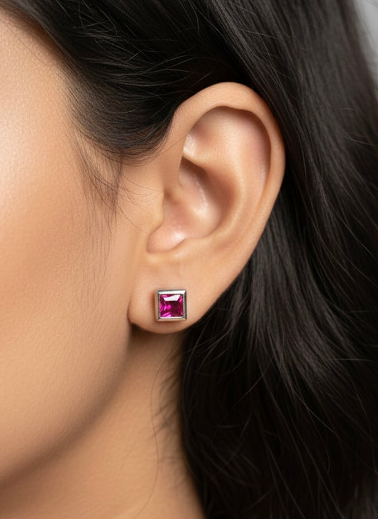 Pink whisper silver tops