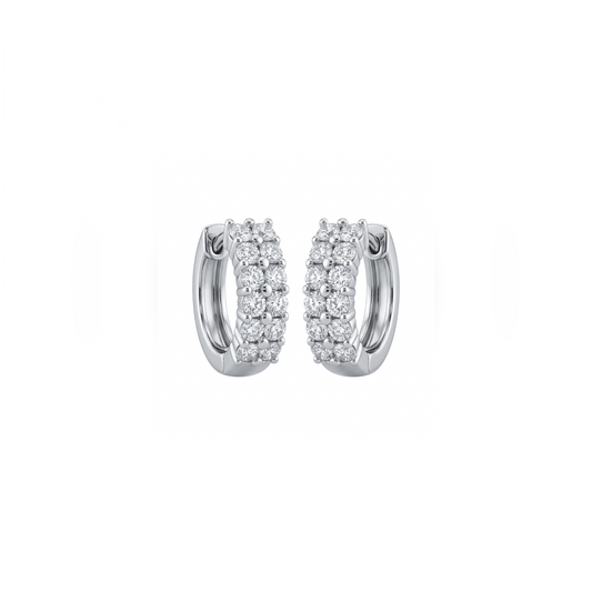 Fashion spark silver Bali for women