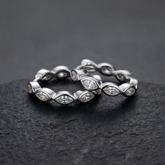 Nova Crystal silver Bali for women