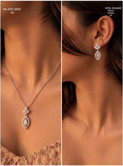 Miraya Silver pendant set for women