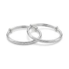 Silver spark kada for kids