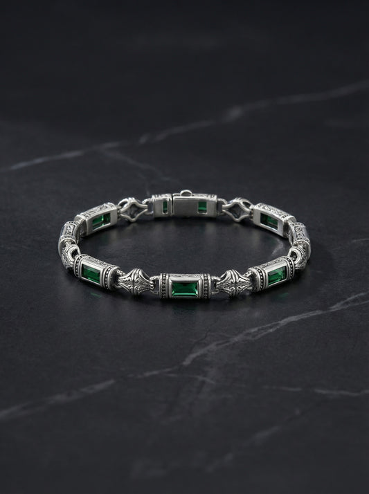Imperio silver men’s bracelet