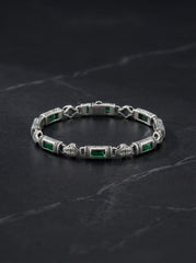 Imperio silver men’s bracelet