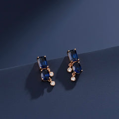 Veda shine silver stud