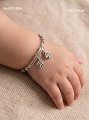 Baby swing charms silver kada