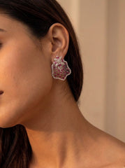 Roseshine silver pendant set for women
