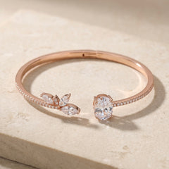 Nayra silver kada for women