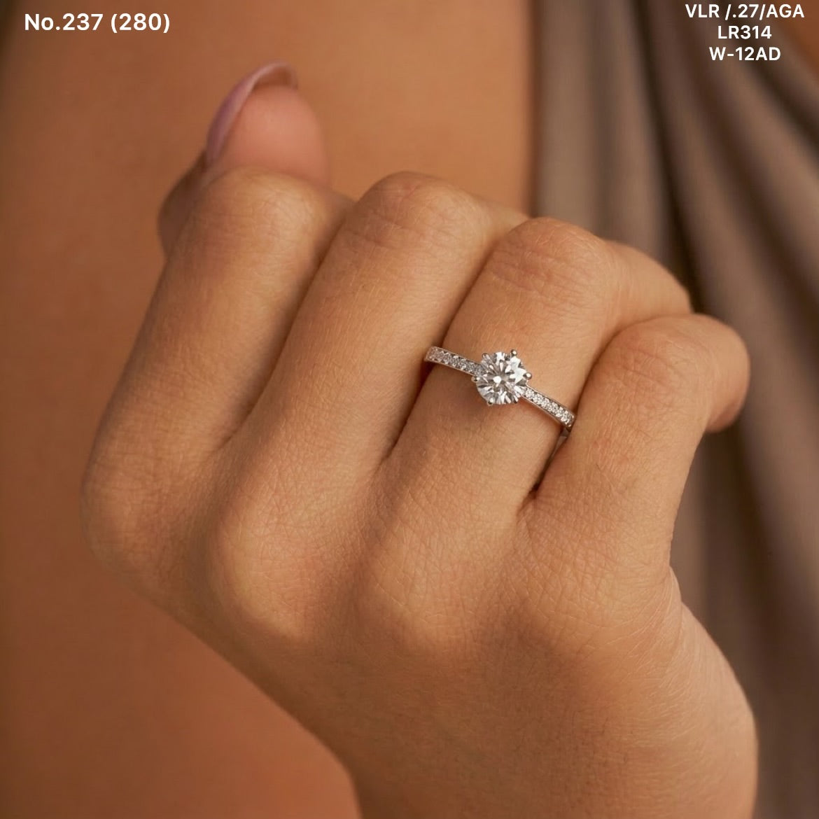 Krisha silver ring for women