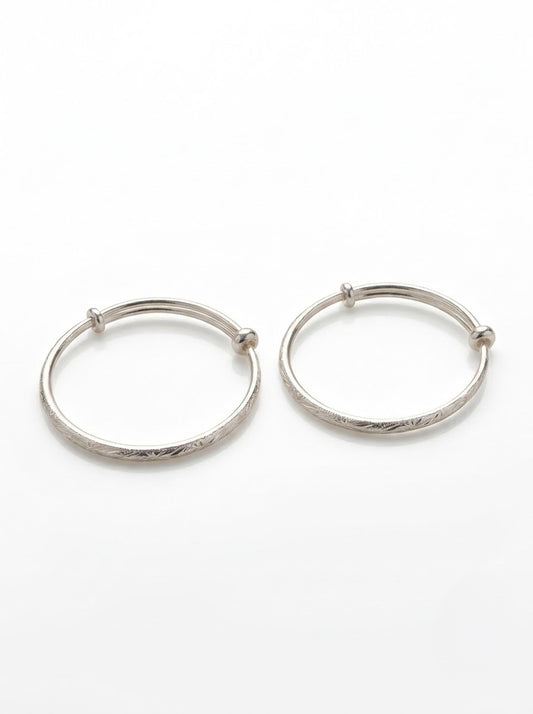Baby classic silver kada