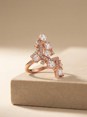 Royal shine silver ring for women