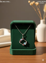 Vivid Harmony silver chain pendant