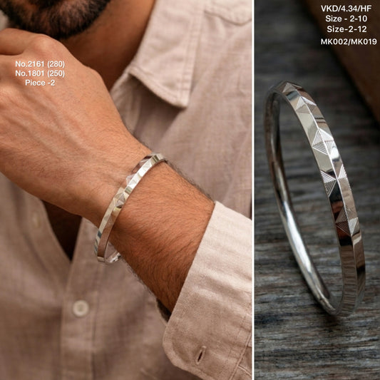 Heritage silver kada for men