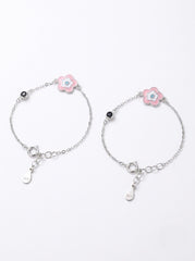 Baby blossom silver kids bracelet