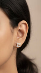 Ritu spark silver stud
