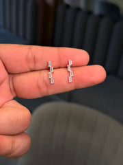 Nysa dew silver stud