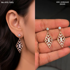 Vamika silver earrings