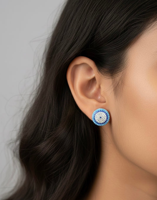 Aira Bloom silver Stud