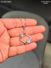 Vivid Harmony silver chain pendant